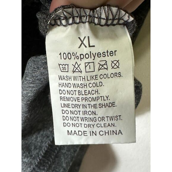 Women's Christmas Tree with Books Festive Holiday Long Sleeve Tee, Size XL - Picture 3 of 4